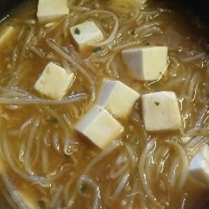 ボリュームアップ！もやし入り麻婆豆腐♪